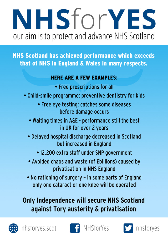 NHS for YES – Yes Edinburgh West